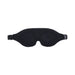 Black Sportsheets Blackout Blindfold with adjustable elastic strap and contoured memory foam eye divots for comfort and sensory deprivation.