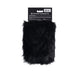 Black faux fur sensory mitt with hidden spikes, packaged with Sportsheets branded label.
