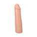7-inch realistic vanilla-colored dildo with smooth texture and subtle detailing, designed for Vac-U-Lock compatibility.