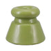 Olive green silicone Apex Ball Chute with a smooth, tapered design and rounded top ring.