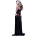 Savannah Sheer Naked Dress With Wet Look Trim & G String L/XL