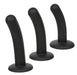ONYXXX 3 PIECE SILICONE CURVED PROBE SET