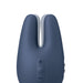 Slate gray Jimmyjane Form 2 PRO dual motor clitoral stimulator with plus and minus control buttons.