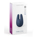 Jimmyjane Form 2 PRO Slate vibrating massager in dark gray with dual motor, shown on white and purple packaging box.