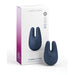 Jimmyjane Form 2 PRO Slate vibrating massager in dark gray with packaging box showing product features and branding.