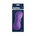 Purple silicone app-controlled grinding pad in sleek packaging with techno branding and wave design accents.