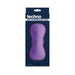 Techno Trap Purple app-controlled silicone grinding pad in navy blue packaging with clear window display