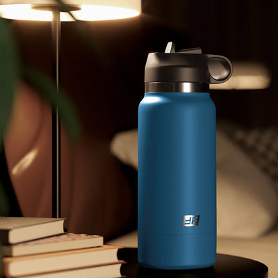 PDX Plus Fuck Flask Private Pleaser Discreet Stroker Blue Bottle