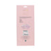 Back view of Ouch! Paris Collection Blindfold packaging in pink with product details and iridescent blindfold image.