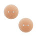 Neva Nude reusable silicone nipple pasties with diamond bar piercing detail in a natural skin tone finish.