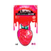Packaging of Neva Nude LixStix edible strawberry-shaped nipple pasties with vanilla flavor, gluten, soy, and nut-free.