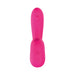 Bright pink Blaze Suction Thumper Vibe with ergonomic curved design and dual control buttons on handle.
