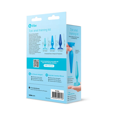 b-Vibe 3-Piece Anal Training Kit