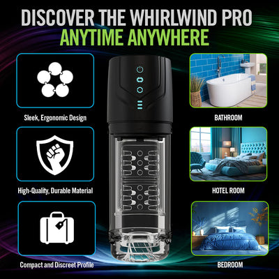 M For Men Whirwind Pro Black