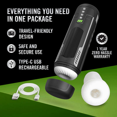 M For Men Master Blaster Black