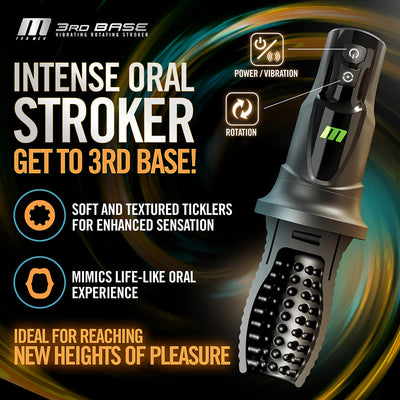 M For Men 3rd Base Black