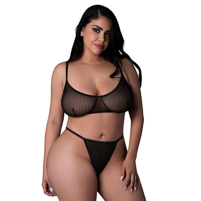 Magic Silk Dress Up Boss Bitch Black