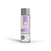 Bottle of JO Agape Original water-based personal lubricant with purple label and silver cap, 8 fl oz size.