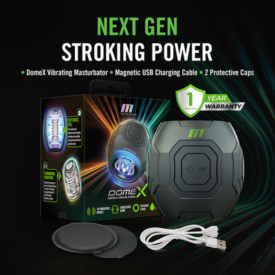 M For Men Dome X Black