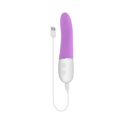 Evolved Flicking Tong Vibe Rechargeable Purple