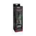 PDX Elite Viewtube Max View packaging showing the see-through suction stroker with LED lights and control panel.
