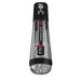 PDX Elite Viewtube Max View transparent stroker with digital display and control buttons on black top.