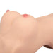 Close-up of Adam & Eve Eve The Girl Next Door realistic torso featuring lifelike skin texture and detailed breast contours.