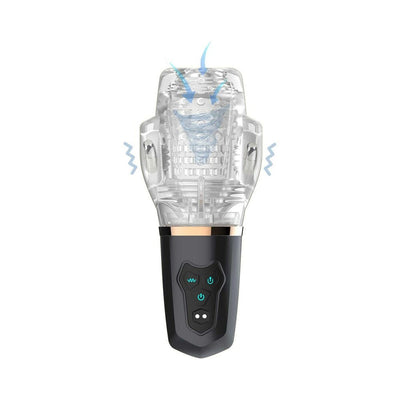 Adam & Eve Adams Gawk Gawk 2.0 Sucking & Vibrating Sleeve