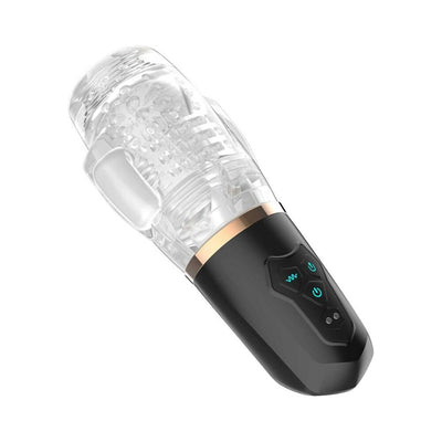 Adam & Eve Adams Gawk Gawk 2.0 Sucking & Vibrating Sleeve