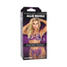 Packaging of Signature Strokers Allie Nicole ULTRASKYN Pocket Pussy featuring Allie Nicole in purple lingerie on a black and purple background.