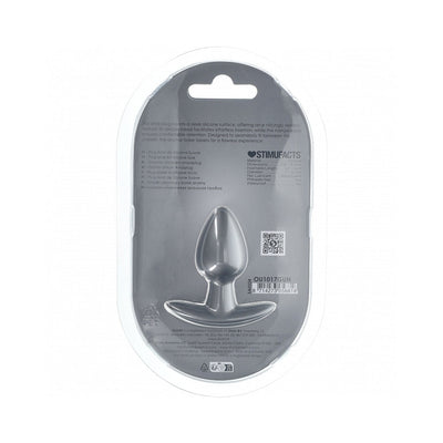 Ouch! Smooth Silicone Anal Plug Small 2.6 in.