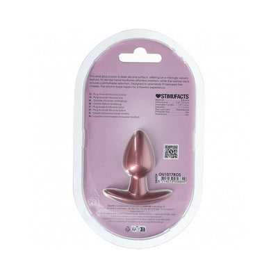 Ouch! Smooth Silicone Anal Plug Small 2.6 in.