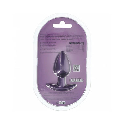 Ouch! Smooth Silicone Anal Plug Medium 3.1 in.