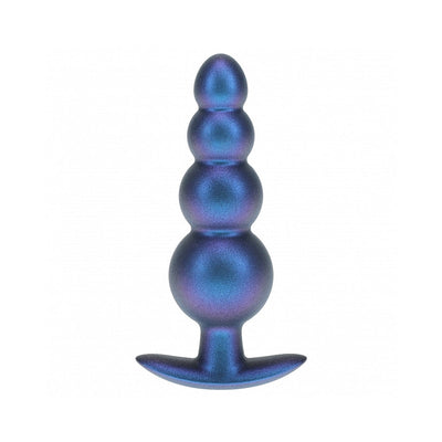 Ouch! Smooth Silicone Beaded Anal Plug 4.6 in.