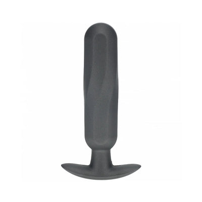 Ouch! Smooth Silicone Oblong Anal Plug 4.6 in.