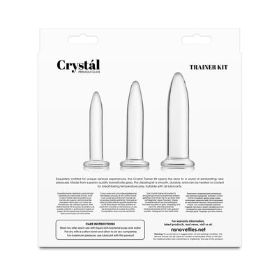 Crystal 3pc Trainer Kit Clear