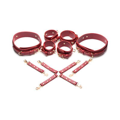 Ms Crimson Captive Hog Tie Restraints - product view 4