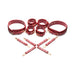 Ms Crimson Captive Hog Tie Restraints - product view 4