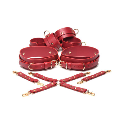 Ms Crimson Captive Hog Tie Restraints - product view 5