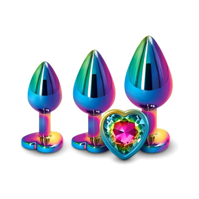 Adam & Eve Rainbow Heart Anal Training Set