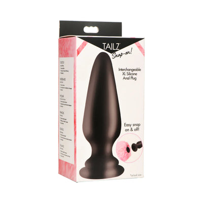 Interchangeable Silicone Anal Plug - Xl