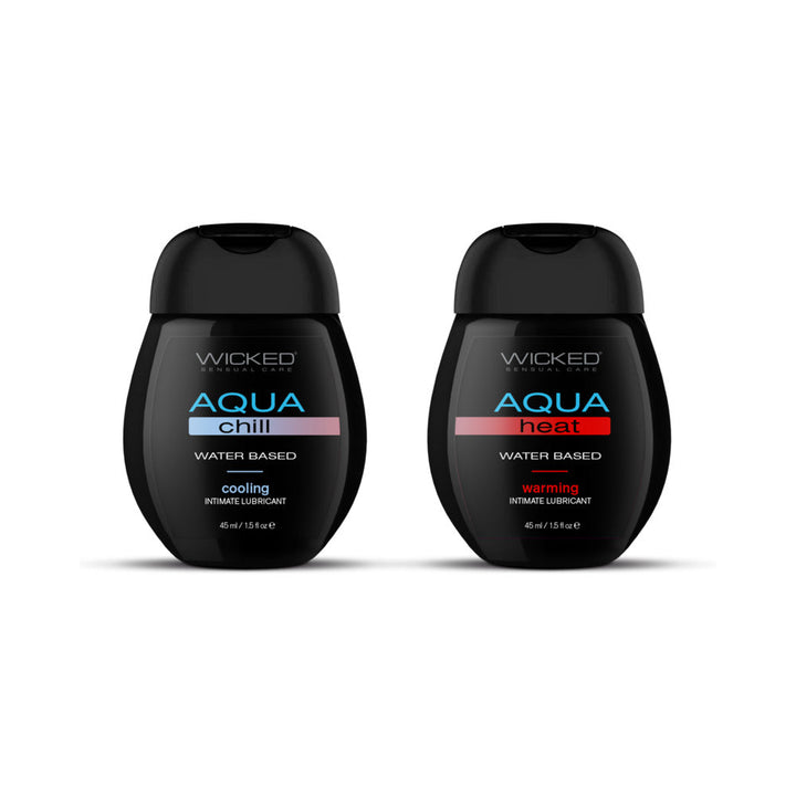 Wicked Sensual Care Sensation Kit Cooling and Warming Intimate Lubricants 1.5oz - product view 2