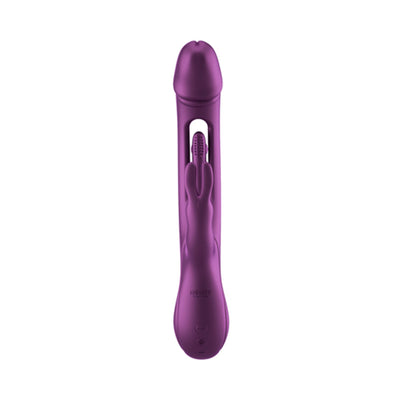 Trilux Kinky Finger Rabbit Vibrator with Anal Beads
