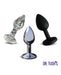 Dr. Tush's First Step Collection Anal Plug Set - Glass, Metal, Silicone