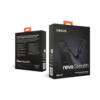 Nexus Revo Stealth App Enabled Rotating and Vibrating Remote Control Prostate Massager