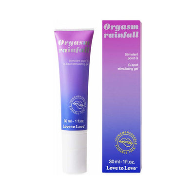 Lovely Planet Love to Love Orgasm Rainfall G-Spot Stimulating Gel 1 oz.