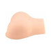 Myu Miss Nikita realistic vibrating masturbator in flesh tone with dual entry points and smooth, lifelike texture.