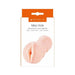 Packaging of Myu Miss Vicki realistic mini masturbator with soft, textured vaginal design shown on front.