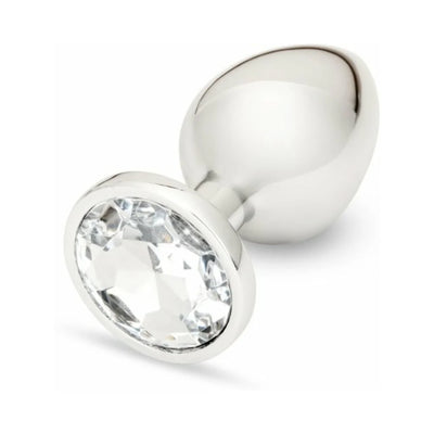 Me You Us Crystal Jewels Metal Plug Clear Large