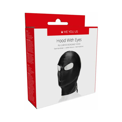 Myu Hood With Eyes Black